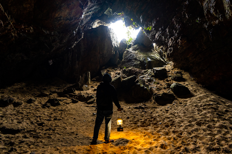 伊平屋島のクマヤ洞窟